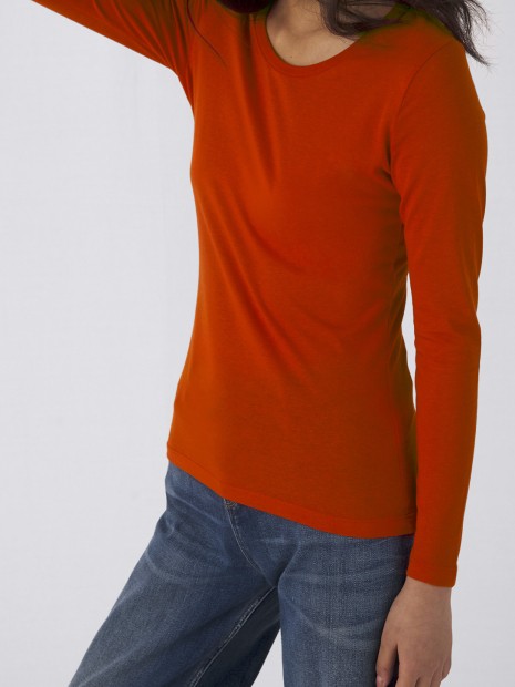 T-Shirts à personnaliser B&C T-shirt bio Inspire femme manches longues 