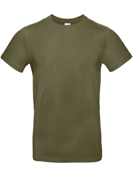 B&C T-shirt homme #E190 kaki urbain personnalisable