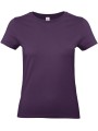 B&C T-shirt femme #E190 violet urbain personnalisable