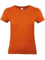 B&C T-shirt femme #E190 orange urbain personnalisable