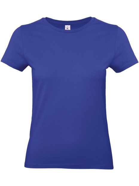 B&C T-shirt femme #E190 cobalt blue personnalisable