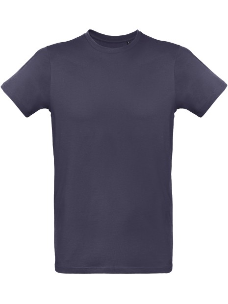 B&C T-shirt bio homme Inspire Plus bleu marine urbain personnalisable