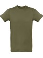 B&C T-shirt bio homme Inspire Plus kaki urbain personnalisable