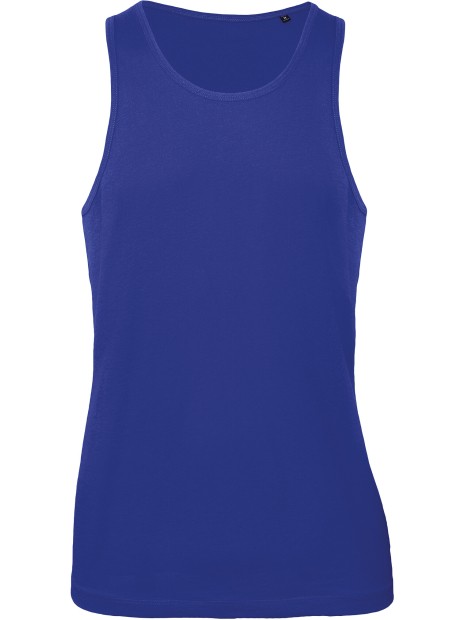 B&C Débardeur bio Inspire homme cobolt blue personnalisable
