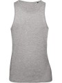 B&C Débardeur bio Inspire homme gris sport personnalisable