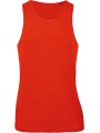 B&C Débardeur bio Inspire homme rouge feu personnalisable