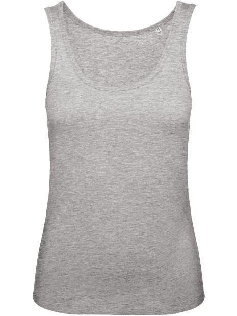 B&C Débardeur Inspire bio femme gris sport personnalisable