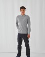 B&C ID.001 Men's long-sleeved polo shirt Poloshirt personalisierbar