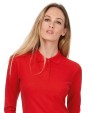 Polo personnalisable B&C Polo femme ID.001 manches longues
