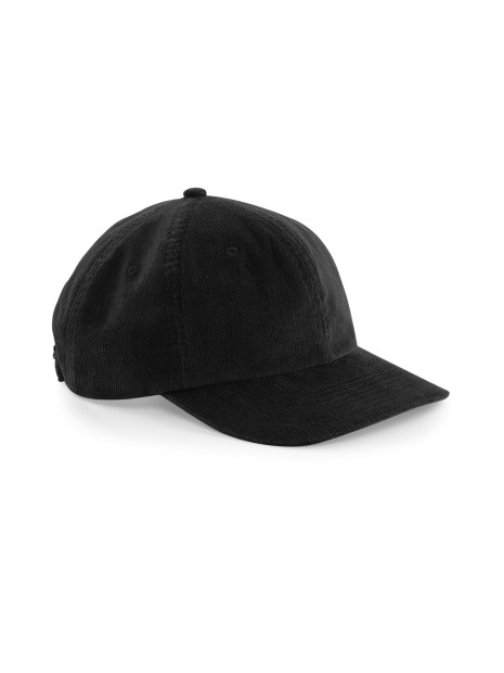 BEECHFIELD HERITAGE CORD CAP noir personnalisable