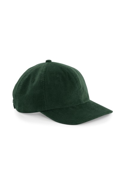 BEECHFIELD HERITAGE CORD CAP Dark Olive personnalisable