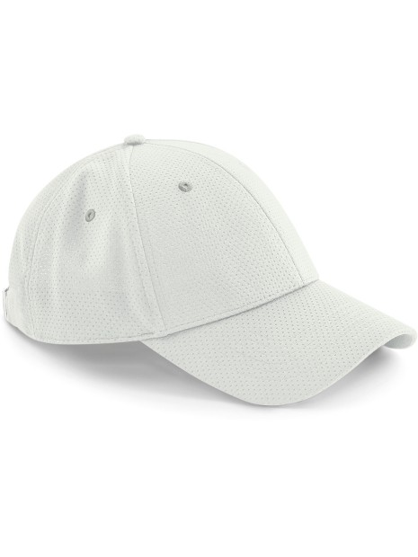 BEECHFIELD Casquette filet 6 panneaux gris clair personnalisable