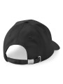 BEECHFIELD URBANWEAR 6 PANEL CAP noir personnalisable