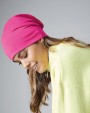 Bonnet, Écharpe & Gant personnalisable BEECHFIELD HEMSEDAL COTTON SLOUCH BEANIE