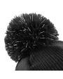 BEECHFIELD Junior Reflective Bobble Beanie Mütze, Schal & Handschuh personalisierbar