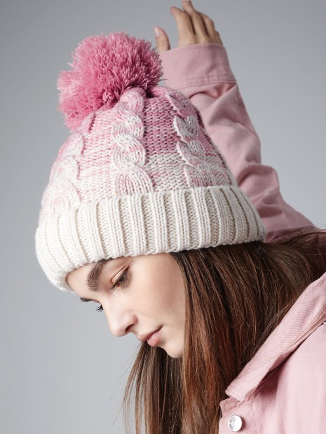 Bonnets, Écharpes & Gants à personnaliser BEECHFIELD OMBRÉ BEANIE 