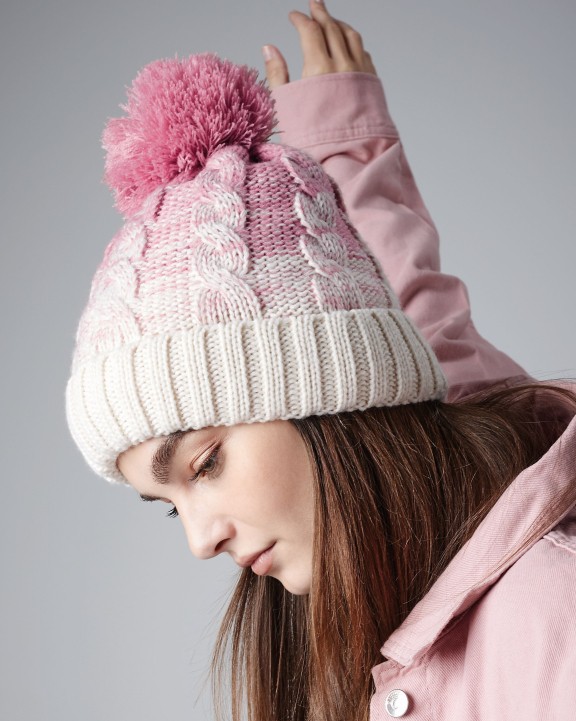 BEECHFIELD OMBRÉ BEANIE Mütze, Schal & Handschuh personalisierbar
