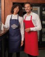 BISTRO BY JASSZ LISBON 100% Cotton Bib Apron Schürze personalisierbar