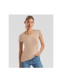 FOL LADIES ICONIC 195 RINGSPUN PREMIUM T sable-desert personnalisable