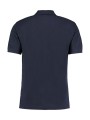 KUSTOM KIT Classic Slim Fit Polo Superwash® 60º bleu marine personnalisable