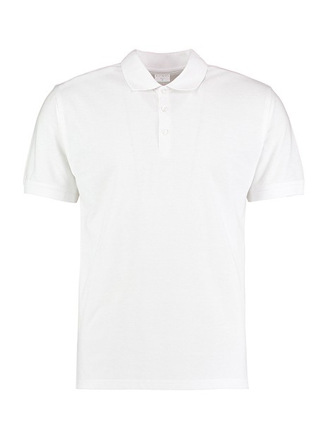 KUSTOM KIT Classic Slim Fit Polo Superwash® 60º blanc personnalisable