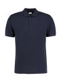 KUSTOM KIT Classic Slim Fit Polo Superwash® 60º bleu marine personnalisable