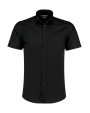Chemise personnalisable KUSTOM KIT Tailored Fit Poplin Shirt SSL