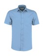 Chemise personnalisable KUSTOM KIT Tailored Fit Poplin Shirt SSL