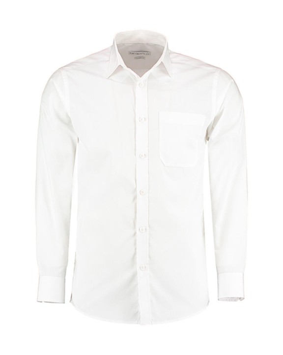 Chemise personnalisable KUSTOM KIT Tailored Fit Poplin Shirt