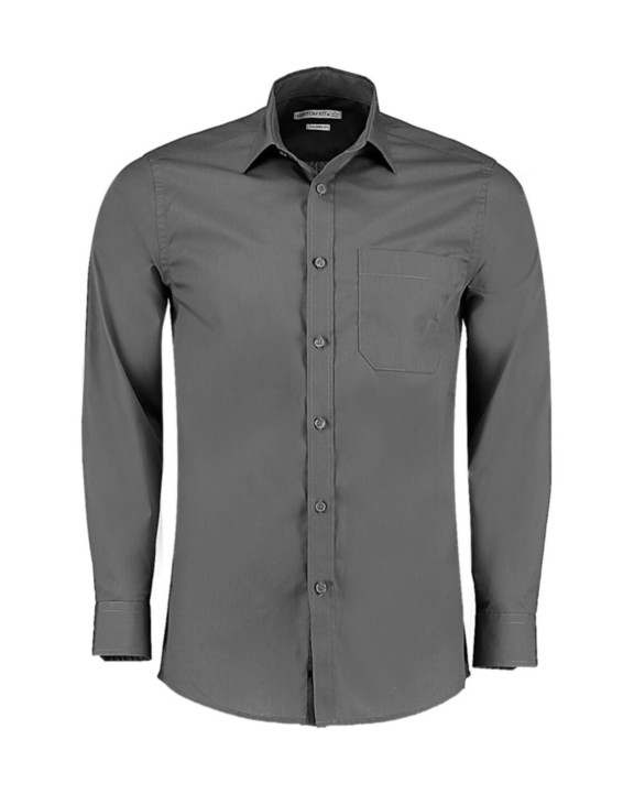 Chemise personnalisable KUSTOM KIT Tailored Fit Poplin Shirt