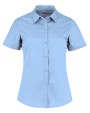 Chemise personnalisable KUSTOM KIT Women's Tailored Fit Poplin Shirt SSL