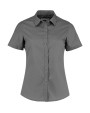 Chemise personnalisable KUSTOM KIT Women's Tailored Fit Poplin Shirt SSL