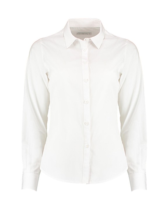 Chemise personnalisable KUSTOM KIT Women's Tailored Fit Poplin Shirt