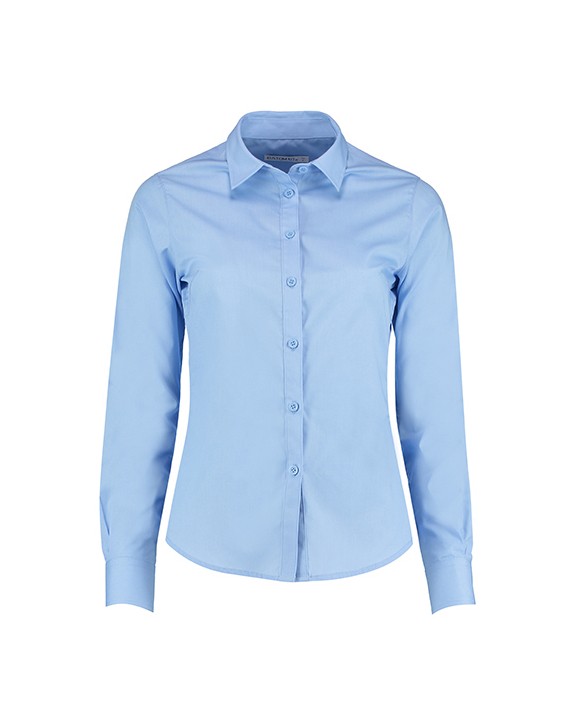 Chemise personnalisable KUSTOM KIT Women's Tailored Fit Poplin Shirt