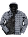 RESULT Veste doudoune frost grey/black personnalisable
