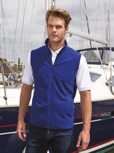 Laines polaires à personnaliser RESULT Gilet micro polaire 