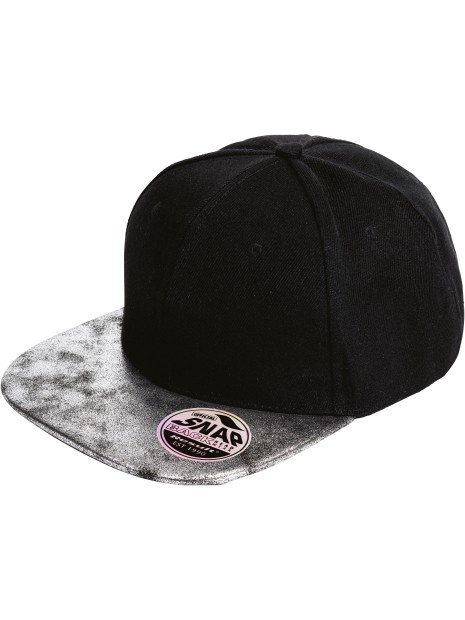 RESULT Casquette Bronx Glitter black / silver personnalisable