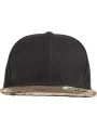 RESULT Casquette Bronx Glitter noir/jaune gold personnalisable