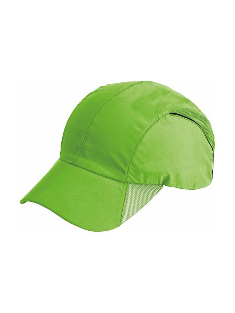 RESULT Spiro Impact Sport Cap lime fluo personnalisable