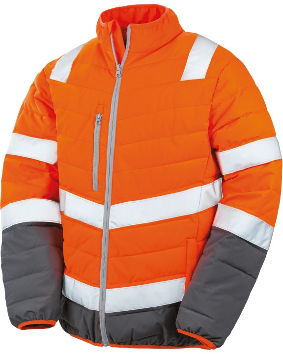 Veste personnalisable RESULT Veste de sécurité toucher doux