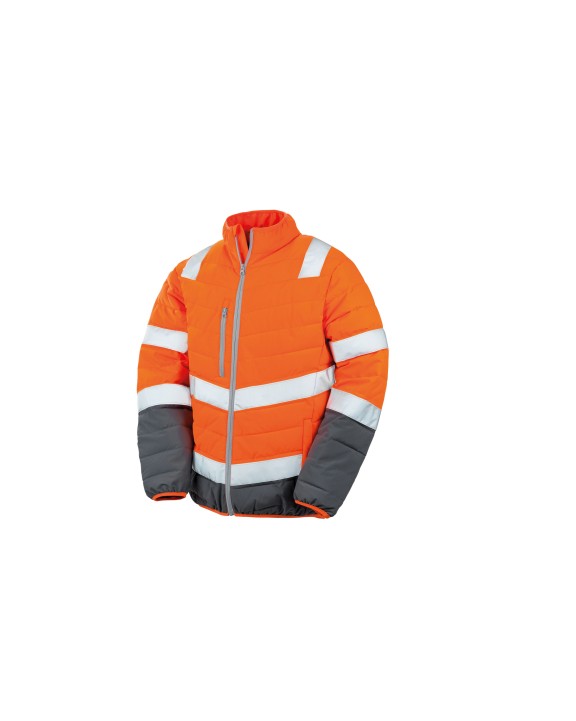 Veste personnalisable RESULT Veste de sécurité toucher doux