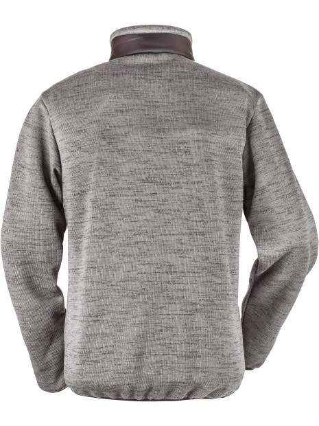 RESULT Veste Elevator noir/gris marl personnalisable