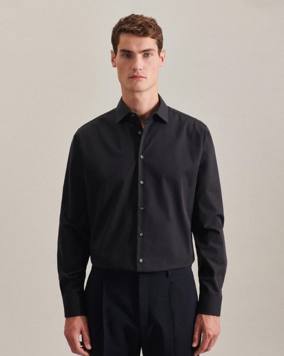 Chemise personnalisable SEIDENSTICKER Seidensticker Slim Fit 1/1 Business Kent
