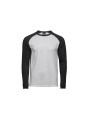 TEE JAYS BASEBALL TEE blanc/noir personnalisable