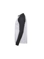 TEE JAYS BASEBALL TEE blanc/noir personnalisable