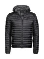 TEE JAYS HOODED OUTDOOR CROSSOVER black melange/black personnalisable