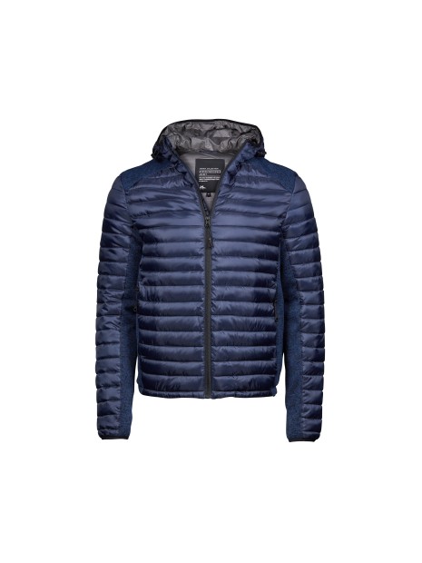 TEE JAYS HOODED OUTDOOR CROSSOVER navy/navy melange personnalisable
