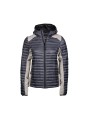 TEE JAYS LADIES HOODED OUTDOOR CROSSOVER space grey/grey melange personnalisable