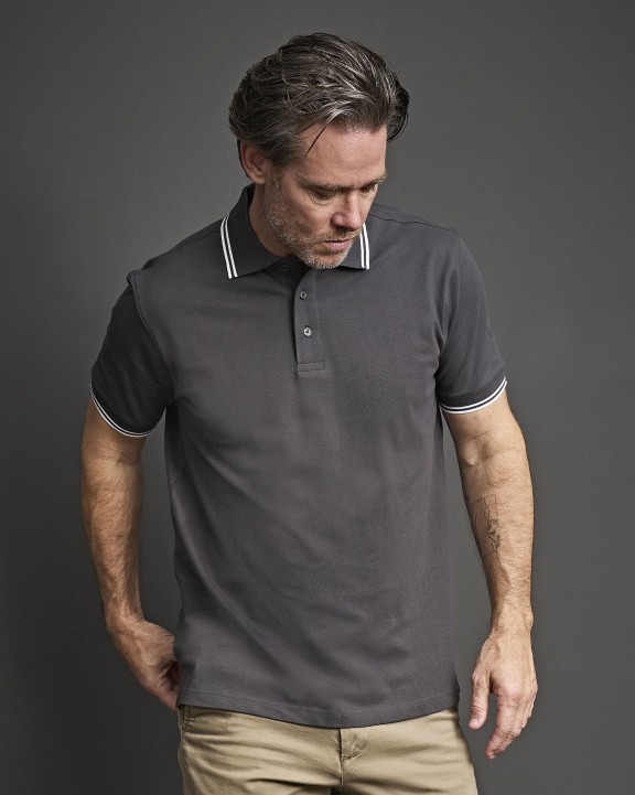 Poloshirt TEE JAYS LUXURY STRIPE STRETCH POLO voor bedrukking &amp; borduring