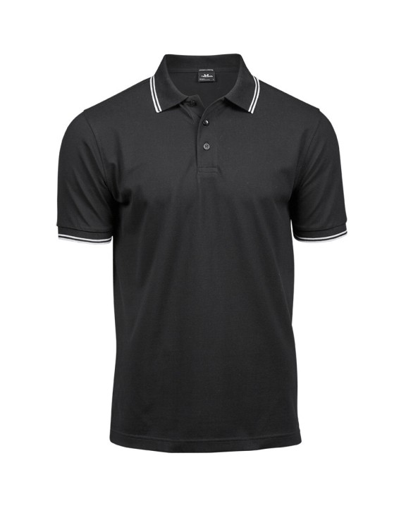 TEE JAYS LUXURY STRIPE STRETCH POLO Poloshirt personalisierbar
